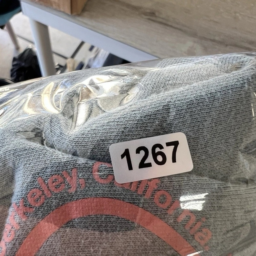 The North Face Hoodie Womens Large Gray Logo Pullover Sweatshirt - Picture 8 of 8
